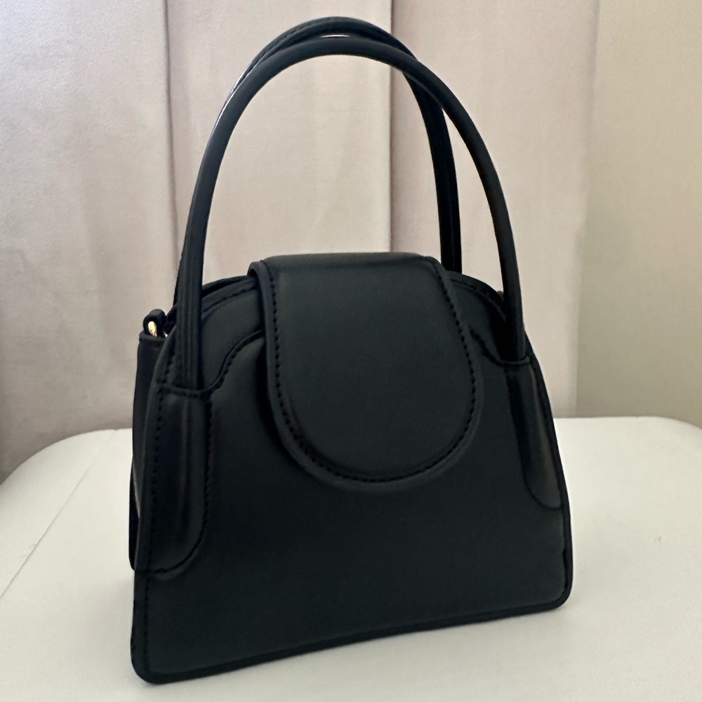 Zara Elegant Black Mini Handbag